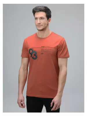 Pánské triko LOAP BESNUR CLM2417 ORANŽOVÁ
