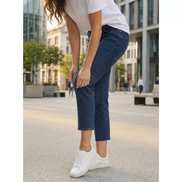  Dámské 3/4 kalhoty SAM 73 ANTONELLA WK 813 TMAVÁ DENIM 