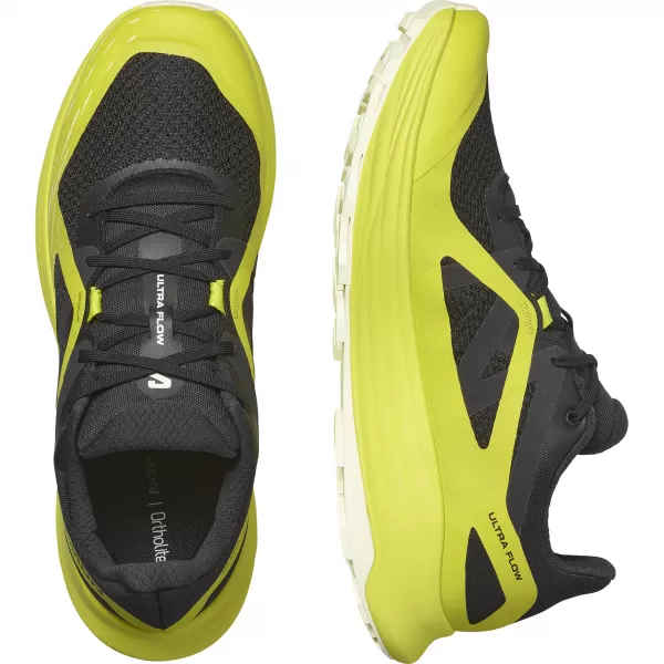  Pánské boty SALOMON ULTRA FLOW L47462500 BLACK/SULPHUR SPRING/TRANSPARENT YELLOW 
