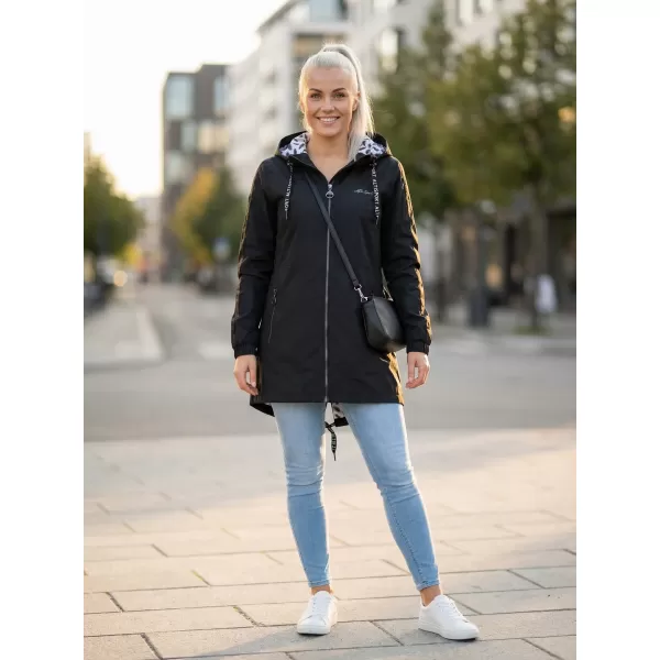  Dámský kabát ALTISPORT CHELSIE ČERNÁ 