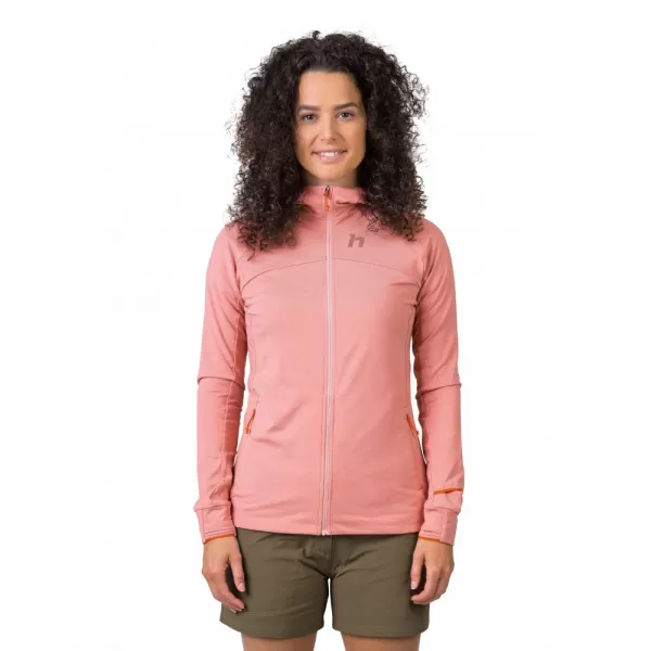  Dámská mikina HANNAH ELI HOODY ROSETTE MEL 