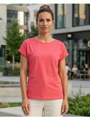 Dámské triko SAM 73 CRISTINA WT 918 SVĚTLE MALINOVÁ