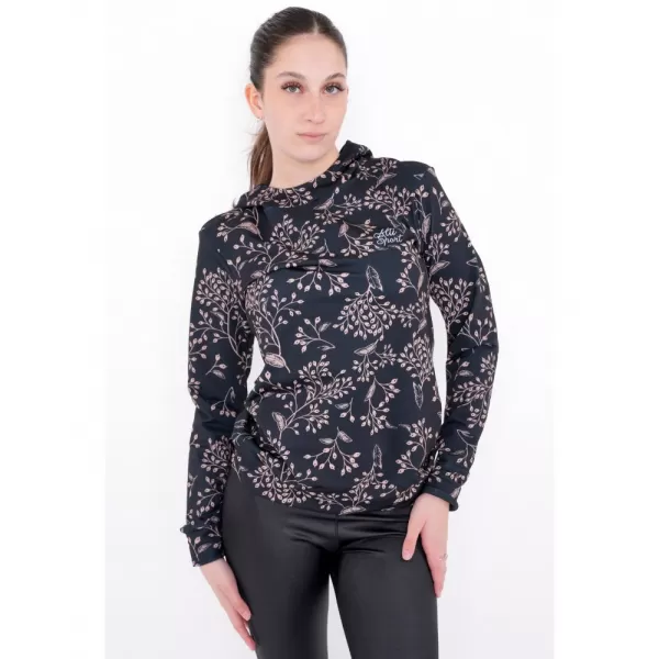  Dámská funkční mikina premium ALTISPORT VOJ/ALW025MI01 ČERNÁ 