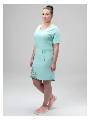Dámské šaty LOAP AURORA CLW2437 ZELENÁ