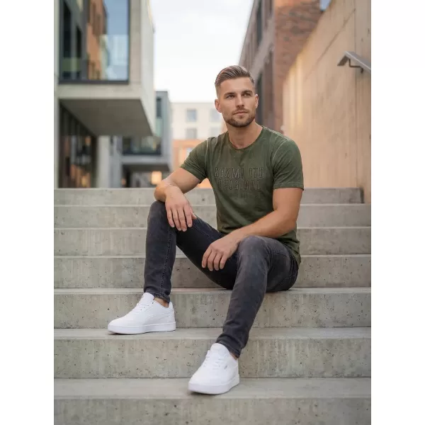  Pánské triko KIXMI SALEM KHAKI 