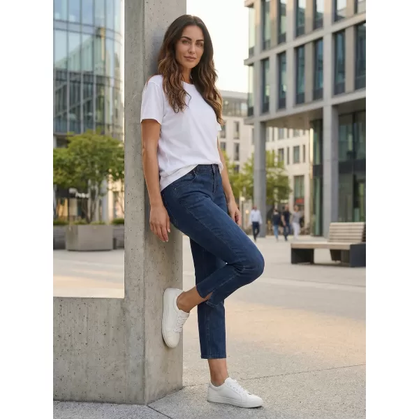  Dámské 3/4 kalhoty SAM 73 ANTONELLA WK 813 TMAVÁ DENIM 