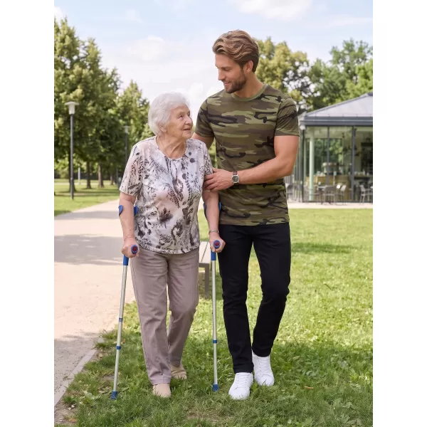  Pánské triko ALTISPORT NoPrint NP/ALM441 CAMOUFLAGE GREEN 