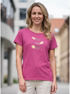 Dámské triko LOAP ASIKA CLW2459 RŮŽOVÁ