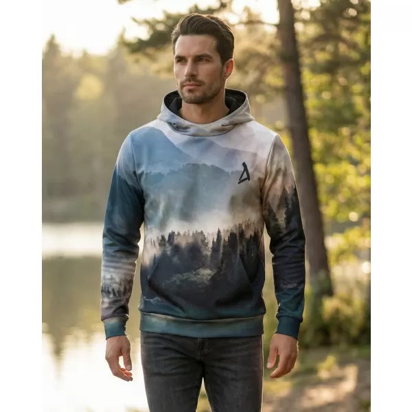  Pánská funkční mikina premium ALTISPORT VOJ/ALM030MI01 ZELENÁ 