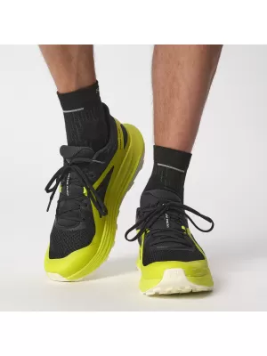 Pánské boty SALOMON ULTRA FLOW L47462500 BLACK/SULPHUR SPRING/TRANSPARENT YELLOW
