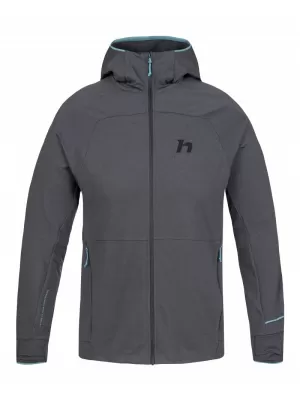 Pánská mikina HANNAH ETHAN HOODY ANTHRACITE MEL