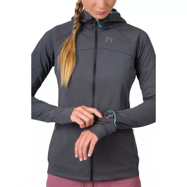  Dámská mikina HANNAH ELI HOODY ANTHRACITE MEL 