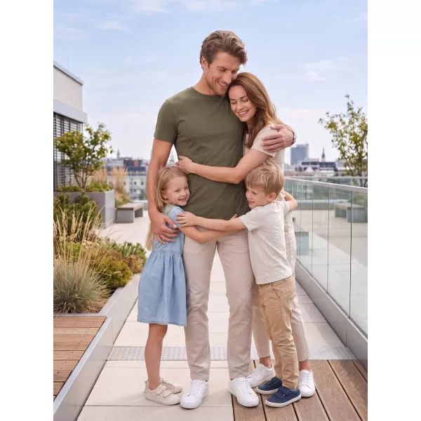  Pánské triko ALTISPORT NoPrint NP/ALM921 KHAKI 