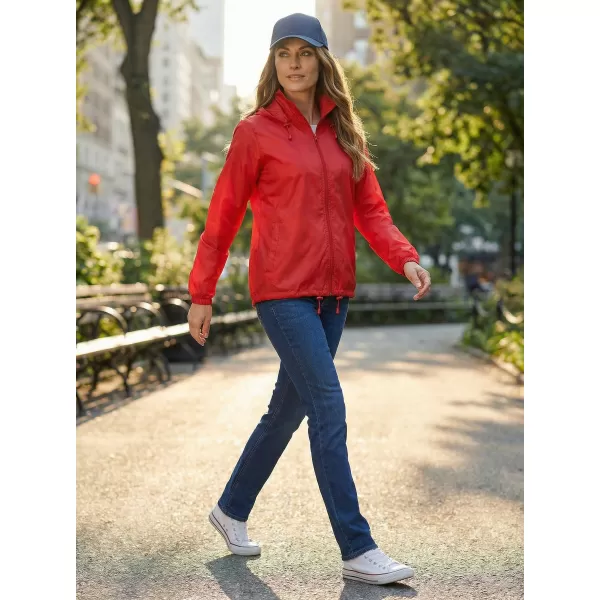 Unisex větrovka ALTISPORT NoPrint NP/ALU425 ČERVENÁ 