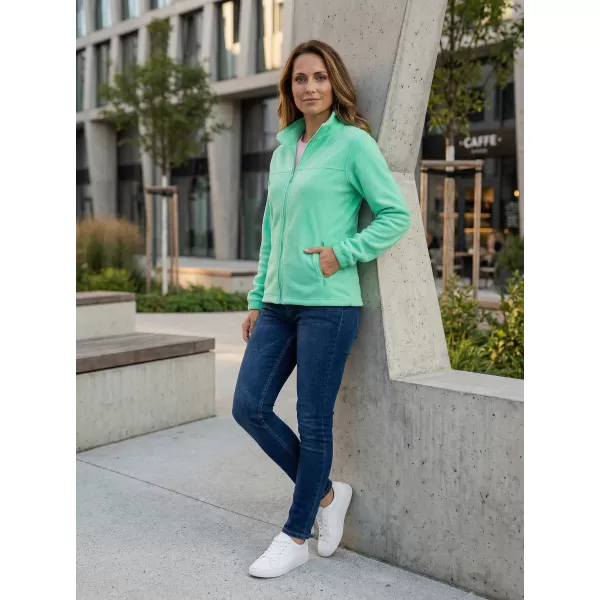 Dámská fleece mikina ALTISPORT NoPrint NP/ALW405 MÁTOVÁ 