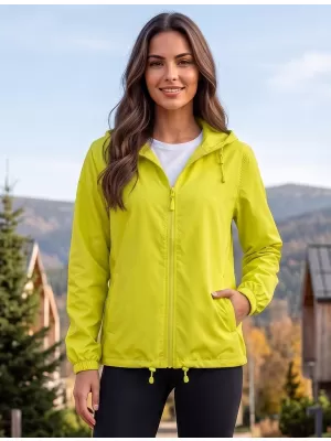 Unisex větrovka ALTISPORT NoPrint NP/ALU425 NEON YELLOW