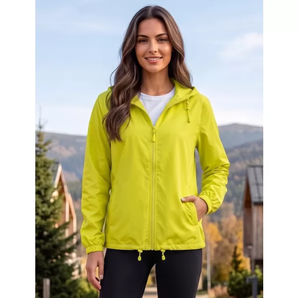  Unisex větrovka ALTISPORT NoPrint NP/ALU425 NEON YELLOW 