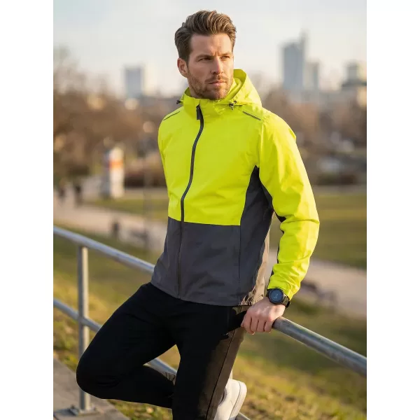  Pánská bunda ALTISPORT NoPrint NP/ALM835 NEON YELLOW 