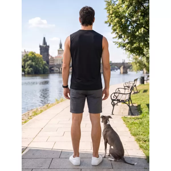  Pánské funkční tílko ALTISPORT NoPrint NP/ALM028 ČERNÁ 