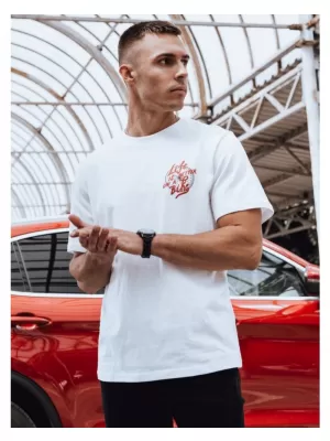Pánské triko DSTREET BÍLÁ