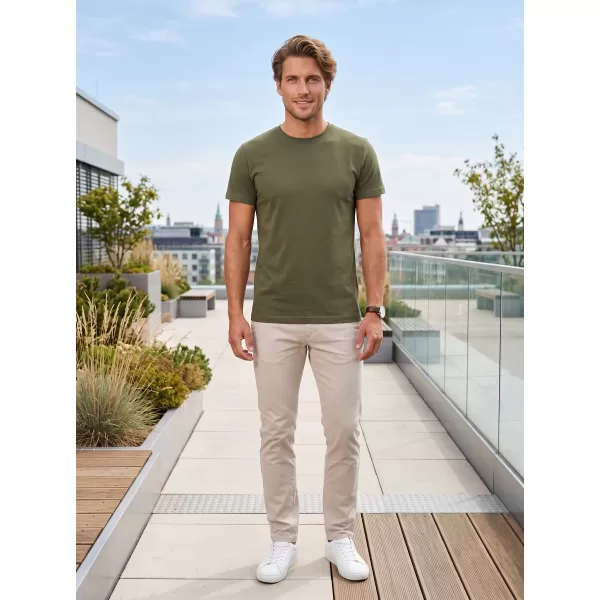  Pánské triko ALTISPORT NoPrint NP/ALM921 KHAKI 