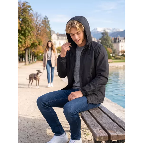  Unisex větrovka ALTISPORT NoPrint NP/ALU425 ČERNÁ 