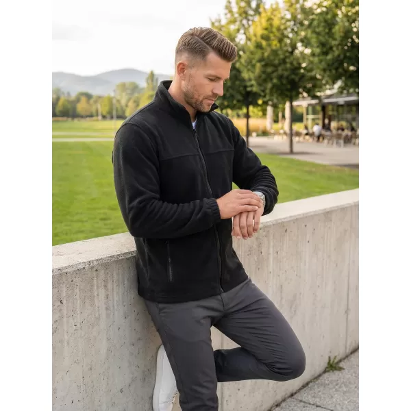  Pánská fleece mikina ALTISPORT NoPrint NP/ALM105 EBONY GRAY 