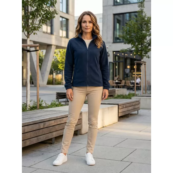  Dámská fleece mikina ALTISPORT NoPrint NP/ALW405 NÁMOŘNÍ MODRÁ 