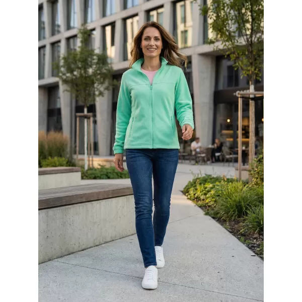 Dámská fleece mikina ALTISPORT NoPrint NP/ALW405 MÁTOVÁ 