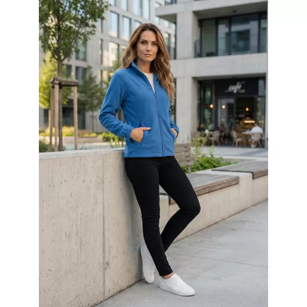  Dámská fleece mikina ALTISPORT NoPrint NP/ALW405 AZUROVĚ MODRÁ 