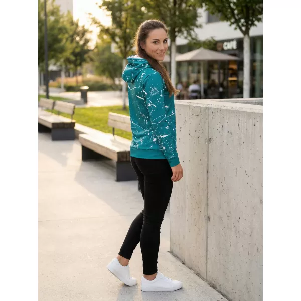  Dámská funkční mikina premium ALTISPORT VOJ/ALW034MI01 EMERALD 