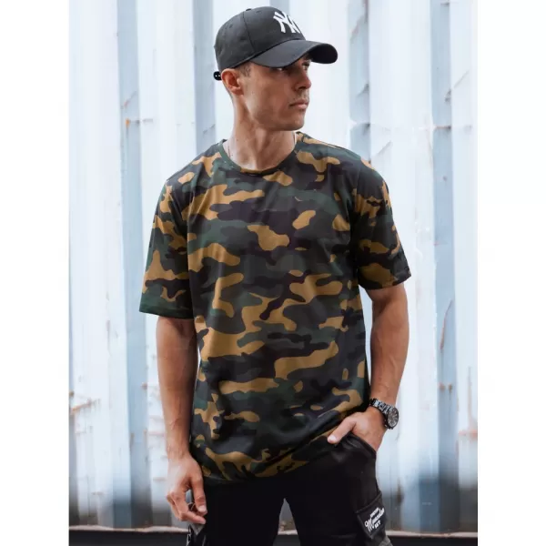  Pánské triko DSTREET KHAKI 