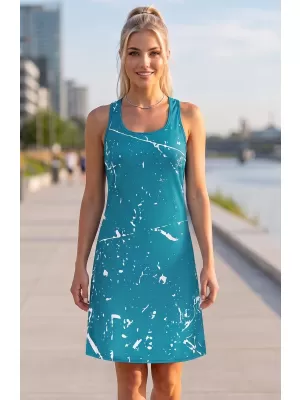 Dámské funkční tílkové šaty premium ALTISPORT VOJ/ALW034SAT01 EMERALD