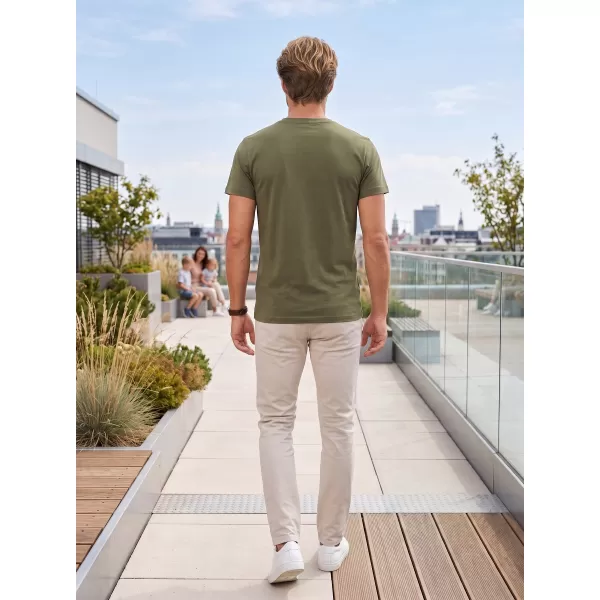  Pánské triko ALTISPORT NoPrint NP/ALM921 KHAKI 