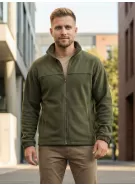 Pánská fleece mikina ALTISPORT NoPrint NP/ALM105 MILITARY