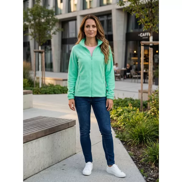  Dámská fleece mikina ALTISPORT NoPrint NP/ALW405 MÁTOVÁ 