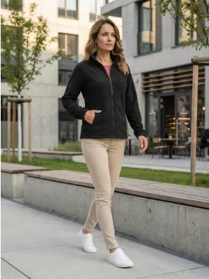 Dámská fleece mikina ALTISPORT NoPrint NP/ALW405 EBONY GRAY