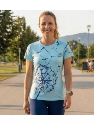Dámské funkční tričko premium ALTISPORT VOJ/ALW035TR01 FROST MODRÁ