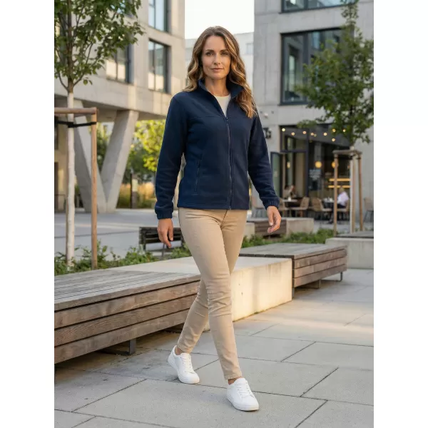  Dámská fleece mikina ALTISPORT NoPrint NP/ALW405 NÁMOŘNÍ MODRÁ 