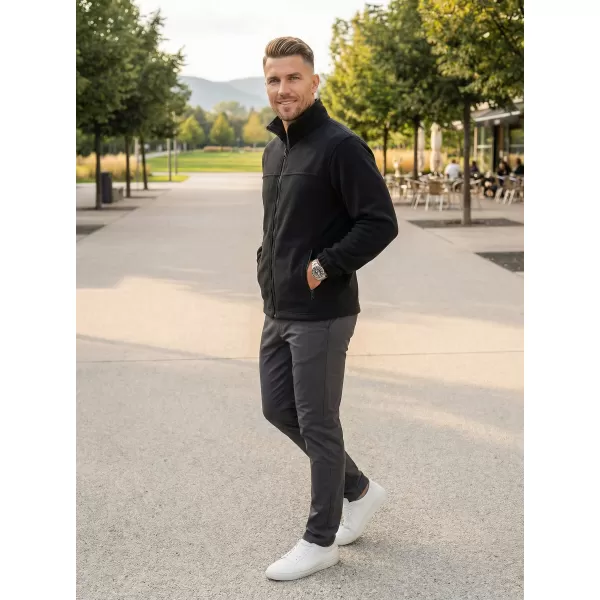  Pánská fleece mikina ALTISPORT NoPrint NP/ALM105 EBONY GRAY 