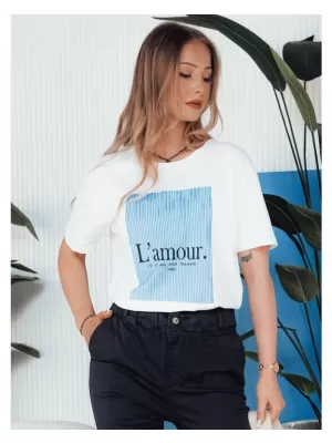 Dámské triko DSTREET LAMOUR BÍLÁ