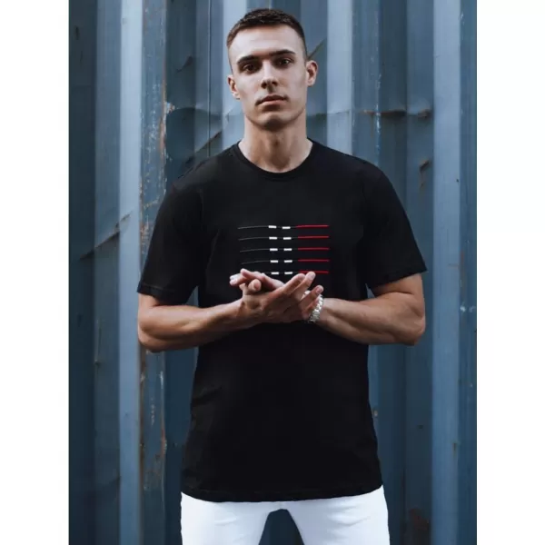  Pánské triko DSTREET ČERNÁ 