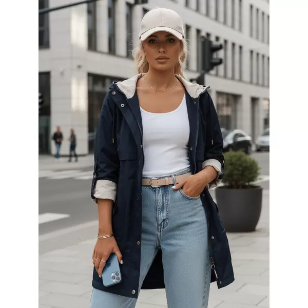  Dámská parka DSTREET MEROY TMAVĚ MODRÁ 