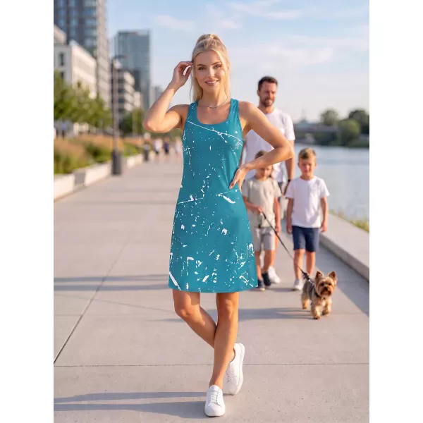  Dámské funkční tílkové šaty premium ALTISPORT VOJ/ALW034SAT01 EMERALD 