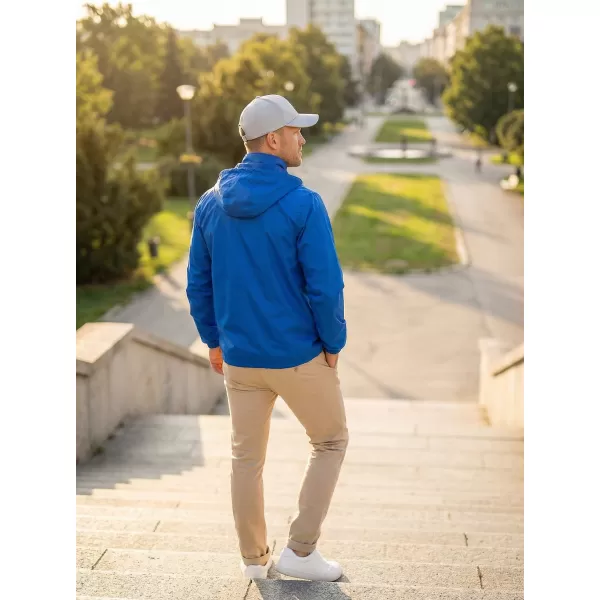  Unisex větrovka ALTISPORT NoPrint NP/ALU425 KRÁLOVSKÁ MODRÁ 