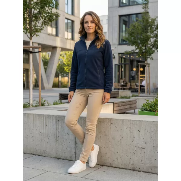  Dámská fleece mikina ALTISPORT NoPrint NP/ALW405 NÁMOŘNÍ MODRÁ 
