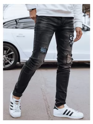 Pánské džíny DSTREET ČERNÁ