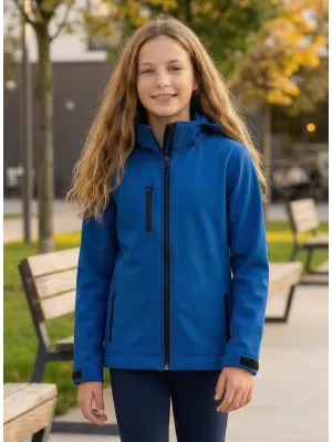Dětská softshellová bunda ALTISPORT NoPrint NP/ALK535 KRÁLOVSKÁ MODRÁ