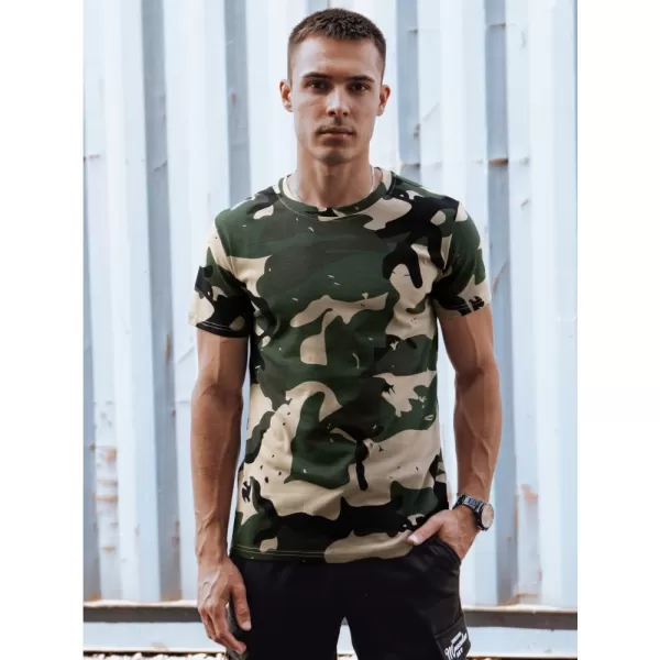  Pánské triko DSTREET KHAKI 