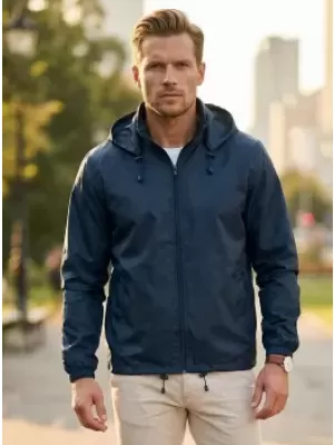 Unisex větrovka ALTISPORT NoPrint NP/ALU425 NÁMOŘNÍ MODRÁ